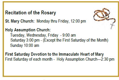 Recitation of the Rosary