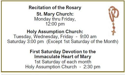 Recitation of the Rosary