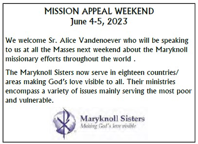 Mission Appeal – June 4-5, 2023