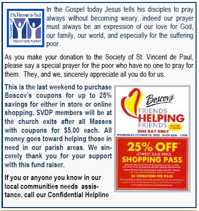 St. Vincent DePaul